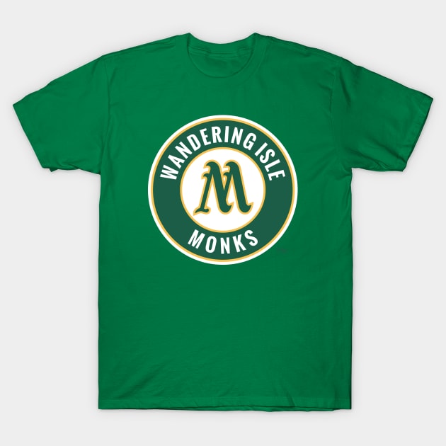 Monks - WoW Baseball T-Shirt by dcmjs